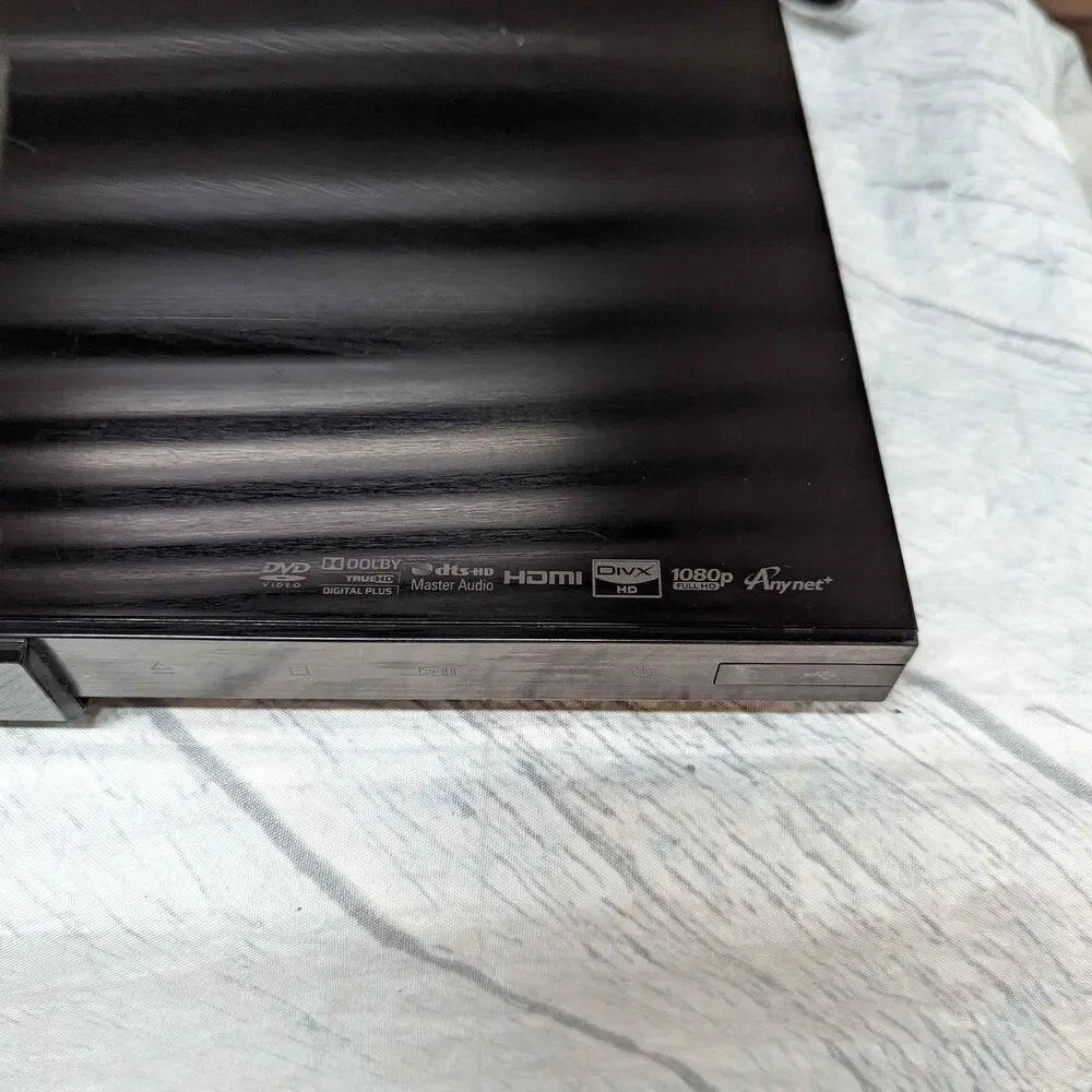 Samsung‎ Black 1080p Blu-Ray Disc DVD Player BD-CP6500 TESTED WORKS